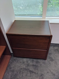 [#D6-47] Wooden 2-Drawer Lateral Filing Cabinet (20"x30")