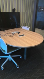 [#C19-8] Bowed front table, 67x48"