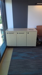 [#D5-19] Trash can credenza, 57x24"