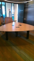 [#C6-26] Guitar pick conference table, 82"