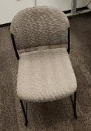 [#B4-108] Chair, armless, 18" x 20" x 34"