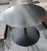 [#C5-188] Round Grey Table, 30" x 26"