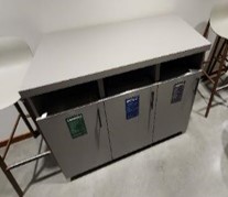 [#G4-196] Trash/Recycling Credenza, 24" x 60"