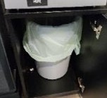 [#G4-200] Trash Bin, 12" x 12" x 15"