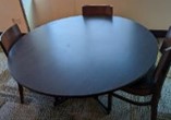 [#C5-386] Table, Round100" x 100" x 30"