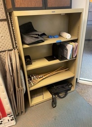 [#D3-40] 4-shelf Bookcase, Yellow