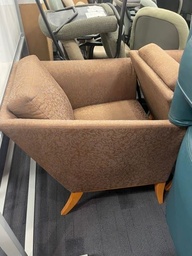 [#B12-52] Lounge Chair, Brown