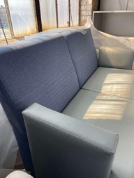 [#B6-1] Sofa, Grey and Blue