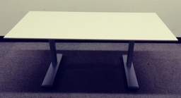 [#E10-27] Haworth 72" height-adjustable desk, manual