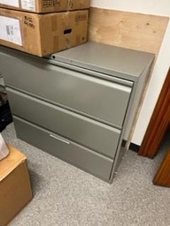 [#D9-59] Lateral Filing Cabinet METAL - 3 drawer - 42"