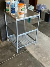 [#C1-143] Serving Cart METAL