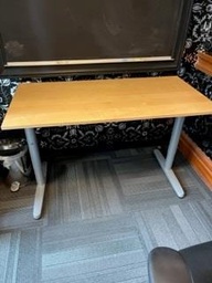 [#C5-227] Wood Table - 24"x48"