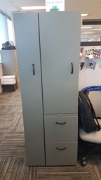 [#D19-31] Tall Metal Cabinet - Combination tower