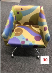 [#B12-16] Multi Colored Guest Chairs