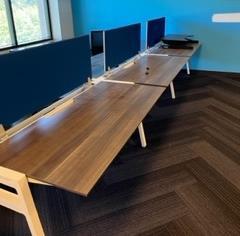 [#A3-37] Frame One Benching Stations/ 10-Pack  / 29" x 58" per seat (not exact photo)