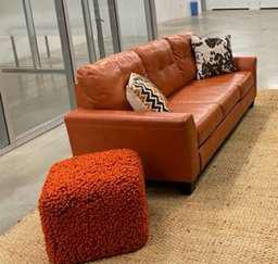[#B7-3] Orange Couch