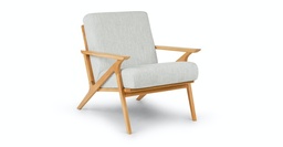 [#B12-12] Grey lounge chair | Fotel w kolorze szarym