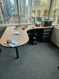 [#E6-14] Desk - L Shaped 66" X 78"