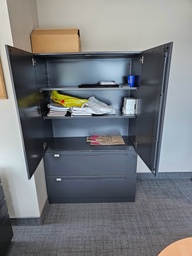 [#D19-25] Cabinet - Metal combo unit