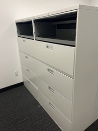 [#D12-30] Filing cabinet, 5-drawer, assorted