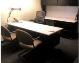 [#E5-19] Long Ellipse Desk