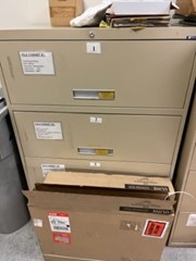 [#D10-50] 4-drawer lateral file 18x36