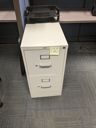 [#D7-117] metal file/file cabinet - white
