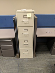 [#D11-118] metal 4-high vertical file