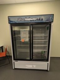 [#G10-161] commercial sliding door cooler