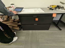 [#D6-163] 2-drawer metal lateral file