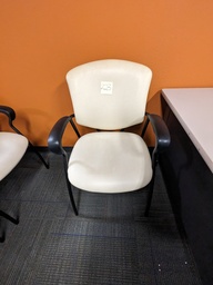 [#B8-209] fully upholstered guest chair, vinyl, fixed arms