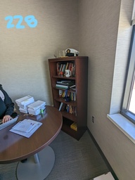 [#D2-214] stand alone 3-high bookshelf