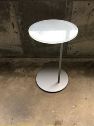 [#C2-35] Glass Bar Height Table
