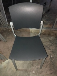 [#B4-54] Armless Black Chair