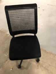 [#B12-80] Steelcase Think Black Mesh Conference Chairs (no arms)