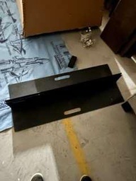 [#J4-15] Metal Sign Holder/ 18"D X 36"W