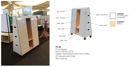 [#D4-1] Formaspace Mobile Whiteboard