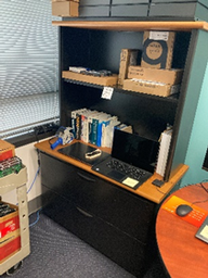 [#D31-43] File Cabinet/Bookcase Combo, 43x26x66"