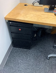 [#D16-58] Black Pedestal, 19x15x29"