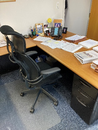 [#E8-81] U-Shaped Workstation, with Overhead, Connector Piece, 48x22x29"