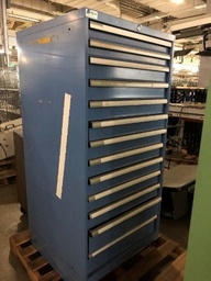 [#D13-115] LISTA Blue 13 Drawer Toolbox