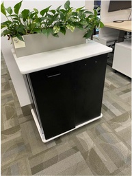 [#D18-19] Black Cabinet