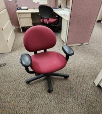 [#B13-3] Task Chair - red