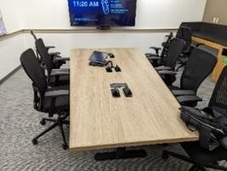 [#C6-61] Table, Conference, Light Wood,  108" x 60" x 29"