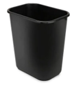 [#G3-63] Trash Bin, 7 Gal, Plastic, 10.5" x 14.5" x 15"