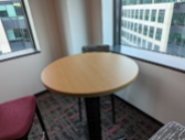 [#C5-73] Table, Meeting, Round, Maple, 42" x 42" x 29"