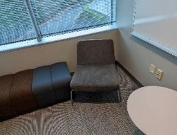 [#B12-87] Chair, Lounge, Grey, 30" x 20" x 26"