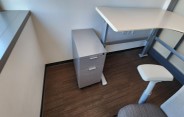 [#D16-117] Cabinet, Silver, 17.5" x 15" x 19.5"