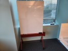 [#F8-245] Rolling Whiteboard, White, 36" x 72" x 10"