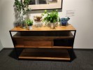 [#D2-255] Shelving Unit, Brown, 48" x 15" x 34"